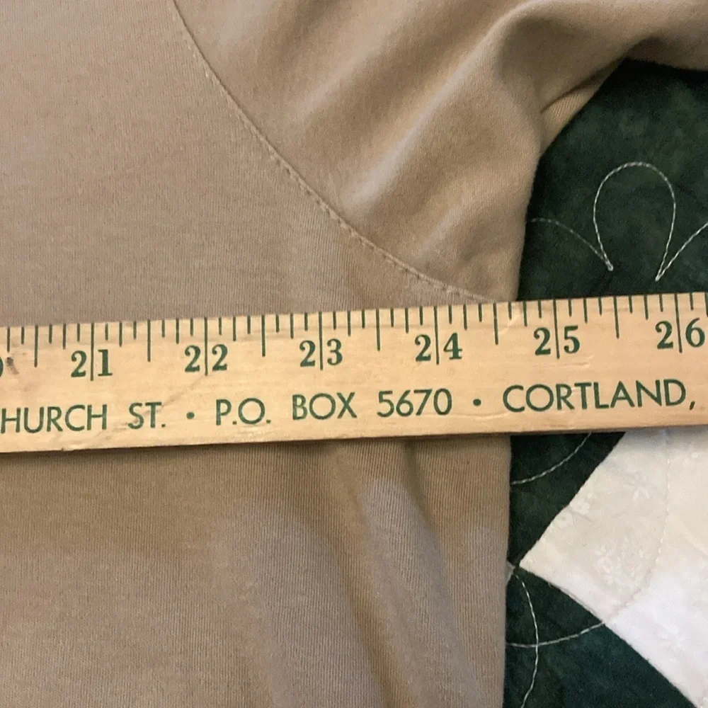 Tasso Elba mens XL polo shirt short sleeve tan golf picnic summer casual cotton